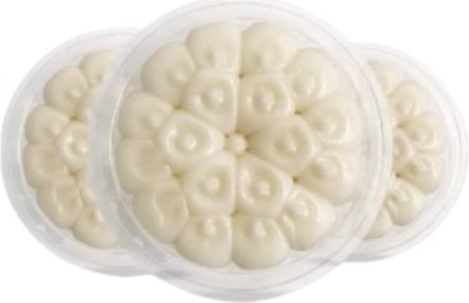 Bird Buster Optical Gel — dishes of cream-coloured gel
